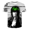 Inspired by Death Note Cosplay Anime Cartoon 100% Polyester 3D Harajuku Graphic Kawaii T-shirt For Women