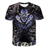 Inspired by Death Note Cosplay Anime Cartoon 100% Polyester 3D Harajuku Graphic Kawaii T-shirt For Women
