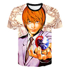 Inspired by Death Note Cosplay Anime Cartoon 100% Polyester 3D Harajuku Graphic Kawaii T-shirt For Women