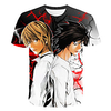 Inspired by Death Note Cosplay Anime Cartoon 100% Polyester 3D Harajuku Graphic Kawaii T-shirt For Women