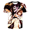 Inspired by Death Note Cosplay Anime Cartoon 100% Polyester 3D Harajuku Graphic Kawaii T-shirt For Women