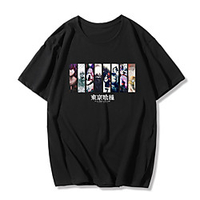 Inspired by Death Note Cosplay Cosplay Costume T-shirt 100% Polyester Print T-shirt For Women