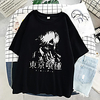 Inspired by Death Note Cosplay Cosplay Costume T-shirt Polyester / Cotton Blend Print Harajuku Graphic Kawaii T-shirt For Women