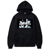 Inspired by Death Note L Koro Sensei Hoodie Anime 100% Polyester Anime Harajuku Graphic Kawaii Hoodie For Men