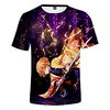 Inspired by Demon Slayer Agatsuma Zenitsu Cosplay Costume T-shirt Terylene Graphic Printing T-shirt For Women