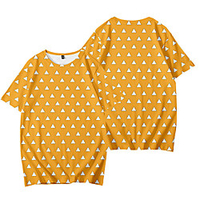 Inspired by Demon Slayer Cosplay Anime Cartoon 100% Polyester 3D Harajuku Graphic Kawaii T-shirt For Women