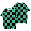 Inspired by Demon Slayer Cosplay Anime Cartoon 100% Polyester 3D Harajuku Graphic Kawaii T-shirt For Women