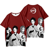 Inspired by Demon Slayer Cosplay Anime Cartoon 100% Polyester 3D Harajuku Graphic Kawaii T-shirt For Women