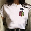 Inspired by Demon Slayer Cosplay Anime Cartoon Polyester / Cotton Blend Print Harajuku Graphic Kawaii T-shirt For Women