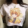 Inspired by Demon Slayer Cosplay Anime Cartoon Polyester / Cotton Blend Print Harajuku Graphic Kawaii T-shirt For Women