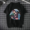 Inspired by Demon Slayer Cosplay Cosplay Costume T-shirt Polyester / Cotton Blend Print Harajuku Graphic Kawaii T-shirt For Women