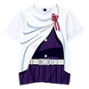 Inspired by Demon Slayer Cosplay Cosplay Costume T-shirt Terylene Graphic Printing T-shirt For Women