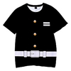 Inspired by Demon Slayer Cosplay Cosplay Costume T-shirt Terylene Graphic Printing T-shirt For Women