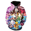 Inspired by Demon Slayer Kamado Nezuko Cosplay Costume Hoodie Polyester / Cotton Blend 3D Printing Hoodie For Men