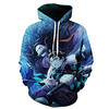 Inspired by Demon Slayer Kamado Nezuko Kamado Tanjirou Cosplay Costume Hoodie Polyester / Cotton Blend 3D Printing Hoodie For Men