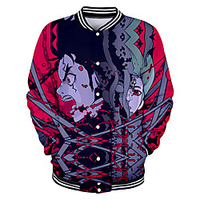 Inspired by Demon Slayer Kamado Tanjirou Anime Cartoon Polyster Anime 3D Harajuku Graphic Outerwear For Men