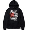 Inspired by Demon Slayer Kamado Tanjirou Cosplay Costume Hoodie Polyester / Cotton Blend Graphic Prints Printing Harajuku Graphic Hoodie For Men
