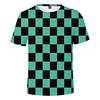 Inspired by Demon Slayer Kamado Tanjirou Cosplay Costume T-shirt Terylene Graphic Printing T-shirt For Women