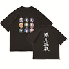 Inspired by Demon Slayer Kamado Tanjirou Cosplay Costume T-shirt Terylene Graphic Prints Printing T-shirt For Women