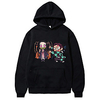 Inspired by Demon Slayer Kamado Tanjirou Hoodie Anime 100% Polyester Anime Harajuku Graphic Kawaii Hoodie For Men