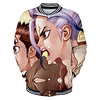 Inspired by Demon Slayer Shinazugawa Sanemi Anime Cartoon Polyster Anime 3D Harajuku Graphic Outerwear For Men