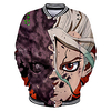Inspired by Demon Slayer Tomioka Giyuu Anime Cartoon Polyster Anime 3D Harajuku Graphic Outerwear For Men