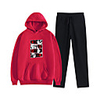 Inspired by Demon Slayer Uchiha Sasuke Pants Hoodie Polyester / Cotton Blend Graphic Prints Printing Pants For Men