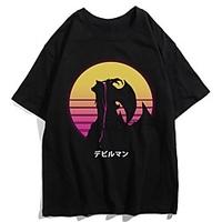 Inspired by DEVILMAN Crybaby Cosplay Anime Cartoon Polyester / Cotton Blend Print Harajuku Graphic Kawaii T-shirt For Women