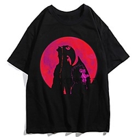 Inspired by DEVILMAN Crybaby Cosplay Anime Cartoon Polyester / Cotton Blend Print Harajuku Graphic Kawaii T-shirt For Women