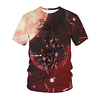 Inspired by Dororo Cosplay Anime Cartoon 100% Polyester 3D Harajuku Graphic Kawaii T-shirt For Women