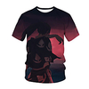 Inspired by Dororo Cosplay Anime Cartoon 100% Polyester 3D Harajuku Graphic Kawaii T-shirt For Women