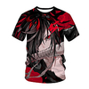 Inspired by Dororo Cosplay Anime Cartoon 100% Polyester 3D Harajuku Graphic Kawaii T-shirt For Women