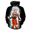 Inspired by Dragon Ball Saiyan Cosplay Costume Hoodie Terylene 3D Printing Hoodie For Men