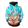 Inspired by Dragon Ball Saiyan Cosplay Costume Hoodie Terylene 3D Printing Hoodie For Men