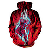 Inspired by Dragon Ball Saiyan Cosplay Costume Hoodie Terylene 3D Printing Hoodie For Men