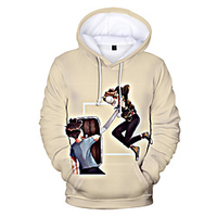 Inspired by dreamwastaken Cosplay Cosplay Costume Hoodie 100% Polyester Graphic Printing Harajuku Graphic Hoodie For Women