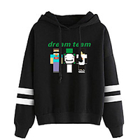 Inspired by dreamwastaken Cosplay Cosplay Costume Hoodie Polyester / Cotton Blend Graphic Printing Hoodie For Women