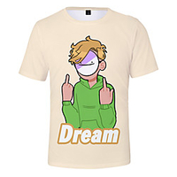 Inspired by dreamwastaken Cosplay Cosplay Costume T-shirt 100% Polyester Graphic Printing Harajuku Graphic T-shirt For Women