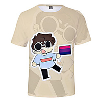 Inspired by dreamwastaken Cosplay Cosplay Costume T-shirt 100% Polyester Graphic Printing T-shirt For Women