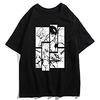 Inspired by EVA Cosplay Anime Cartoon Polyester / Cotton Blend Print Harajuku Graphic Kawaii T-shirt For Women