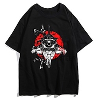 Inspired by EVA Cosplay Anime Cartoon Polyester / Cotton Blend Print Harajuku Graphic Kawaii T-shirt For Women