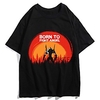 Inspired by EVA Cosplay Anime Cartoon Polyester / Cotton Blend Print Harajuku Graphic Kawaii T-shirt For Women