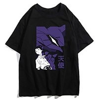 Inspired by EVA Cosplay Anime Cartoon Polyester / Cotton Blend Print Harajuku Graphic Kawaii T-shirt For Women