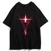 Inspired by EVA Cosplay Anime Cartoon Polyester / Cotton Blend Print Harajuku Graphic Kawaii T-shirt For Women