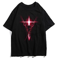 Inspired by EVA Cosplay Anime Cartoon Polyester / Cotton Blend Print Harajuku Graphic Kawaii T-shirt For Women