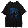 Inspired by EVA Cosplay Anime Cartoon Polyester / Cotton Blend Print Harajuku Graphic Kawaii T-shirt For Women
