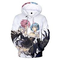 Inspired by Fate / Zero Cosplay Anime Cartoon 100% Polyester 3D Harajuku Graphic Kawaii Hoodie For Women