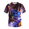Inspired by Fate / Zero Cosplay Anime Cartoon 100% Polyester 3D Harajuku Graphic Kawaii T-shirt For Women