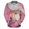 Inspired by Fate / Zero Saber Anime Cartoon Polyster Anime 3D Harajuku Graphic Outerwear For Men