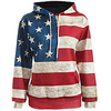 Inspired by Flag of the United States USA Hoodie Anime 100% Polyester Anime 3D Harajuku Graphic Hoodie For Men
